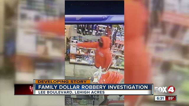 Family Dollar Robbery Investigation