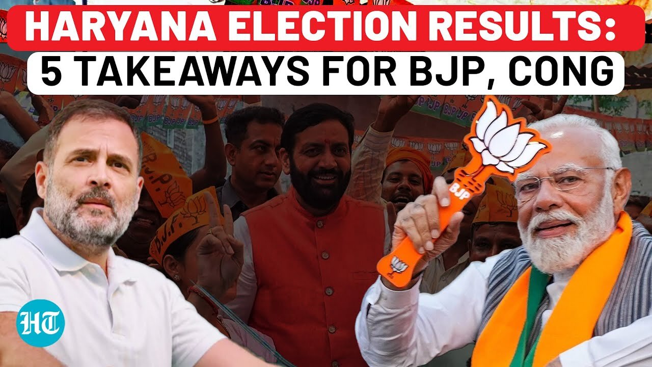 Haryana Election Results_ BJP’s Non-Jat Votes Strategy, Congress’ Hooda Reliance _ 5 Key Takeaways