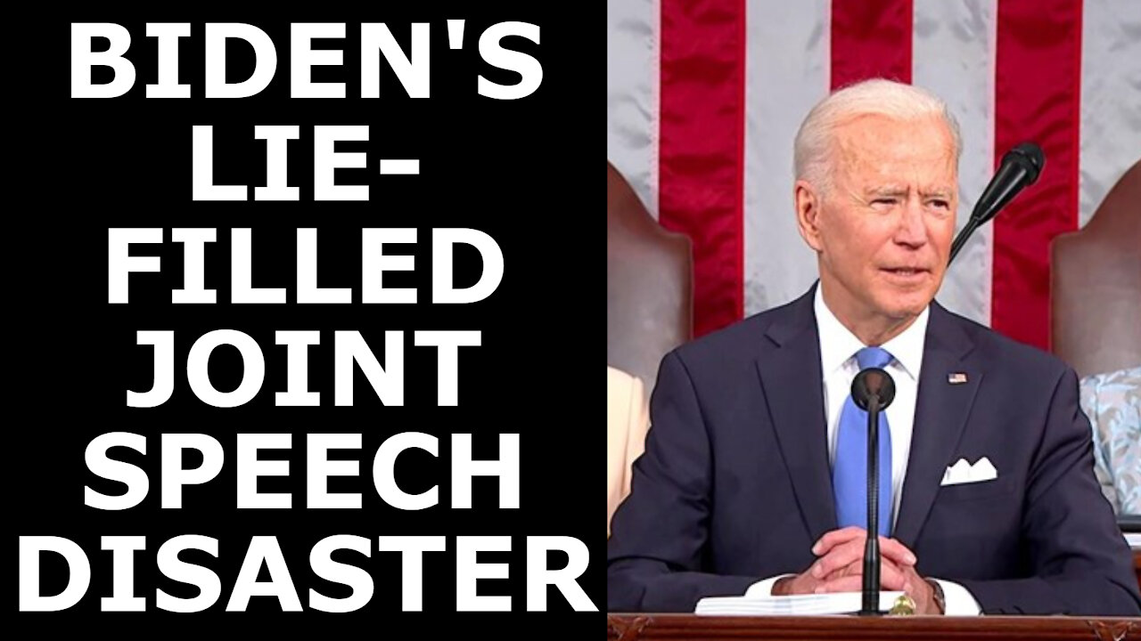 Biden's Joint Address to Congress Was a Boring DISASTER