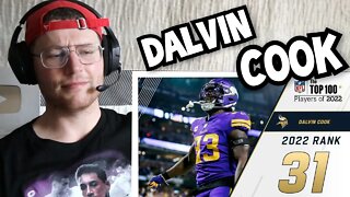 Rugby Player Reacts to DALVIN COOK (Minnesota Vikings, RB) #31 NFL Top 100 Players in 2022