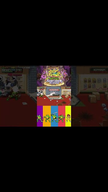 TARTARUGAS NINJAS SHORTS #59 - FASE 10