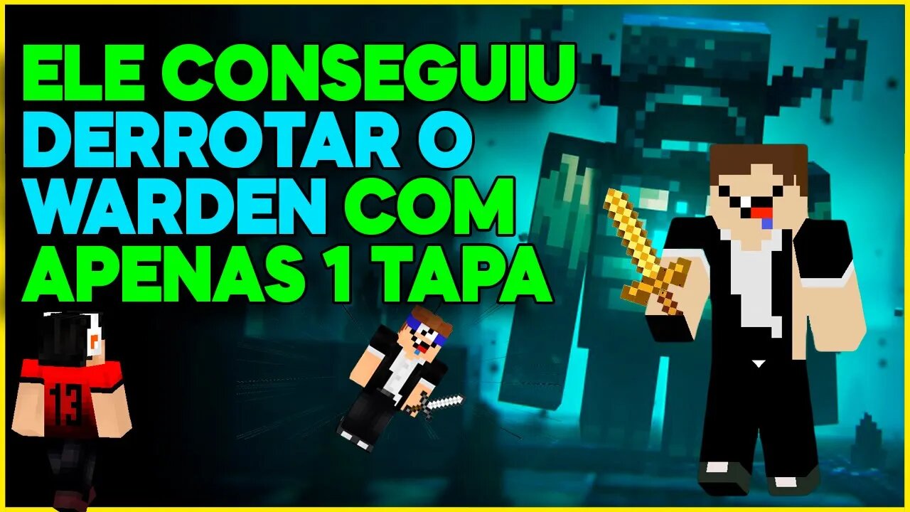 WARDEN VIROU PUT!NH@ NAS MÃOS DO DAVI GAMER - CORTES MINECRAFT✂️