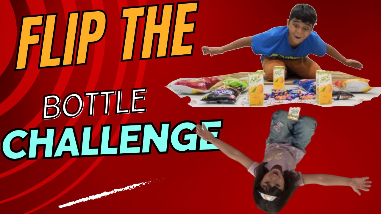 Hadivines | Flip the Bottle Challenge | Kids Fun Time | Play Time | Cute Kids