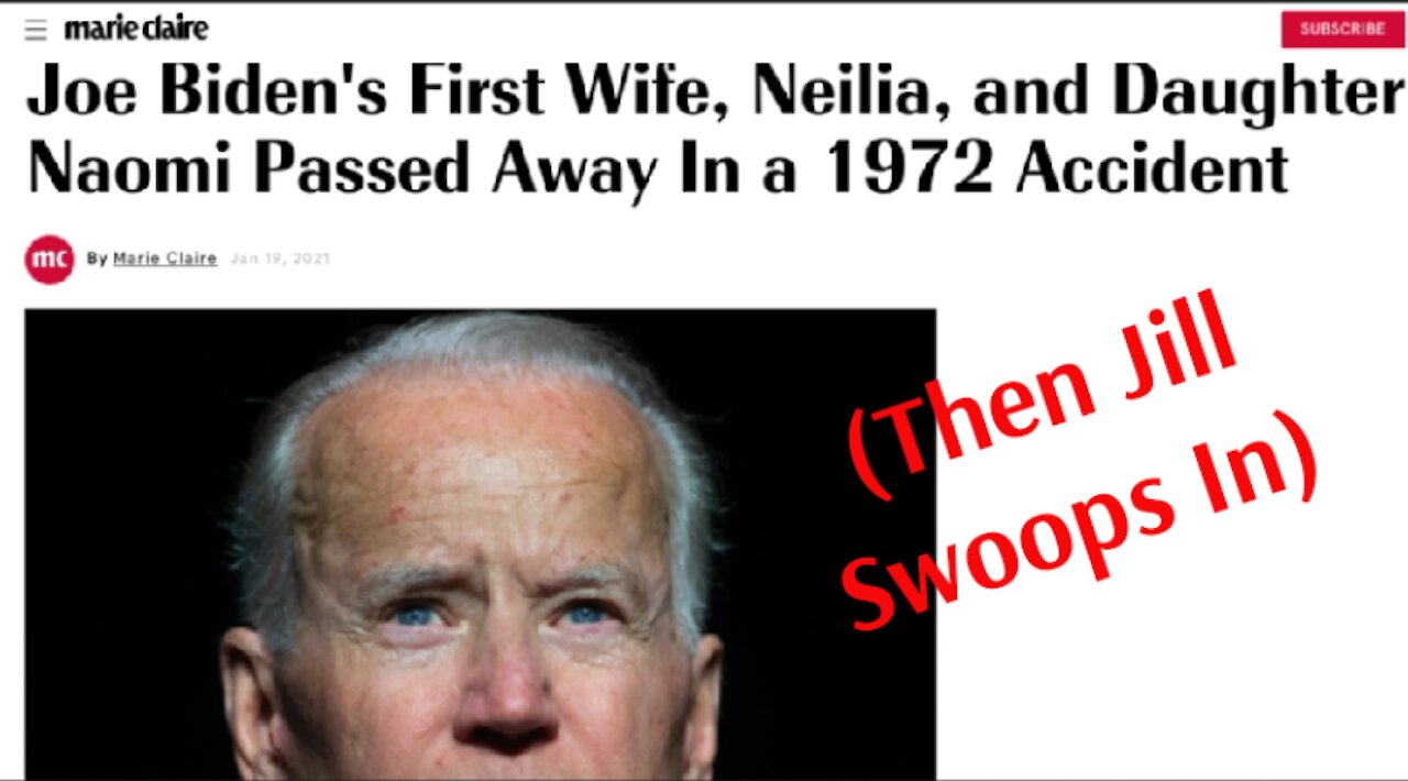 MK Ultra: Was Jill (Jacobs) Biden Selected at an Early Age to Become Sleepy Joe's Future Handler?