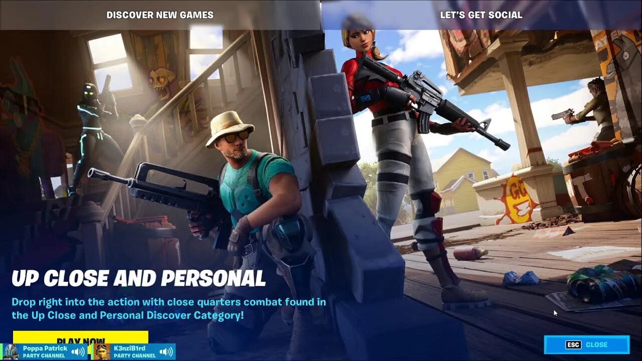Playing Fortnite Chapter 3 Duos