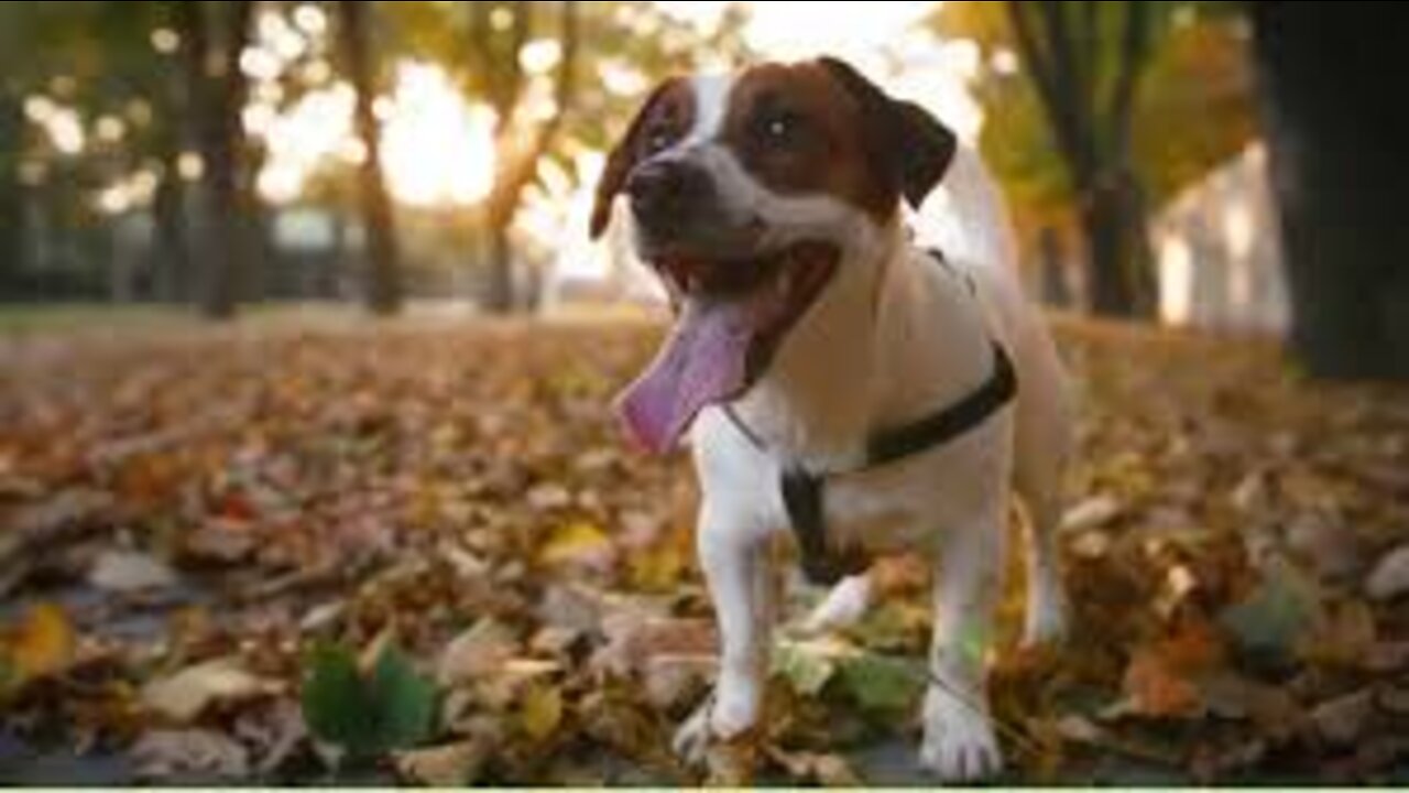 When a dog played aloof to food