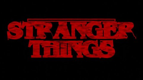 Custom Stranger Things intro in Blender