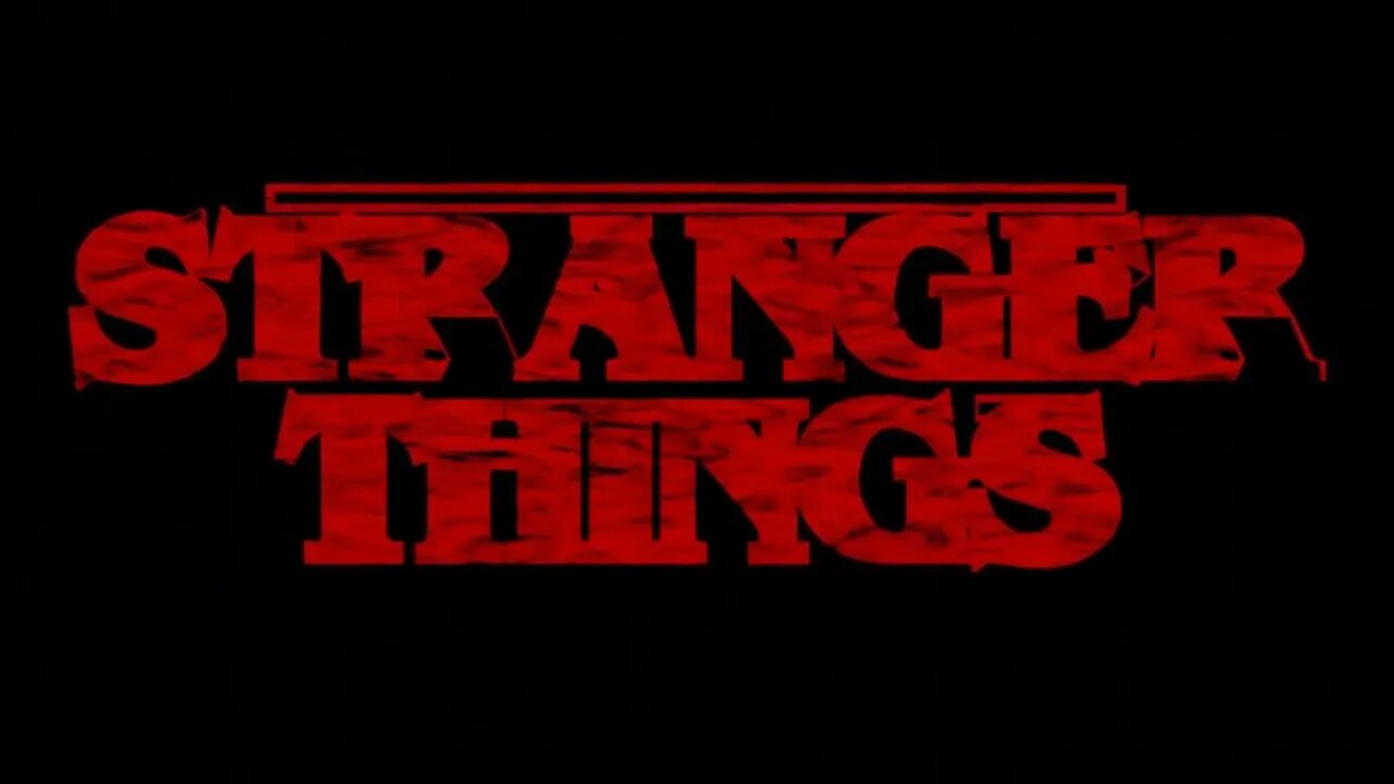 Custom Stranger Things intro in Blender