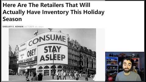 Suspicious Large Retailers Have BEATEN The Supply Chain Crisis, 'Just In Time' For Holidays!
