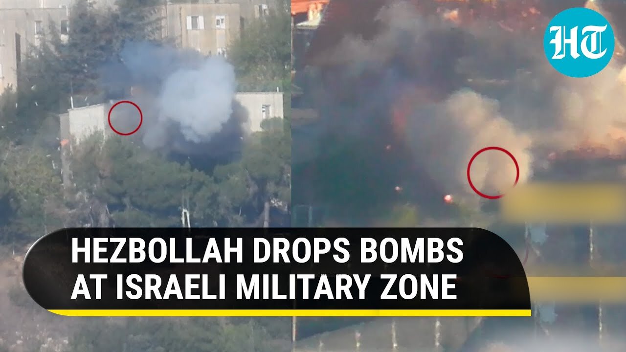 Hezbollah Bombards Israeli Military Zone; Fumes Over No Pause In Gaza 'Assault' | Watch