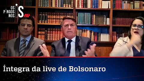 Íntegra da live de Jair de Bolsonaro de 02/06/22: A retomada da economia