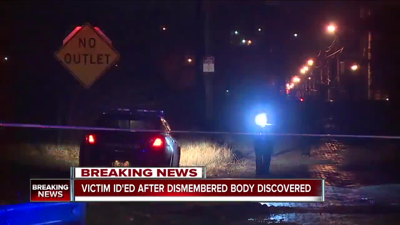 Medical examiner identifies dismembered body found burning in Cleveland