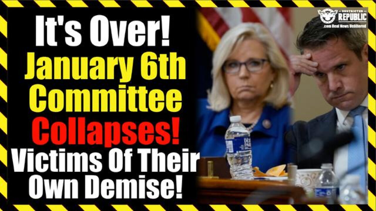 Breaking News - It's Over! January 6th Committee Collapses! Victims Of Their Own Demise