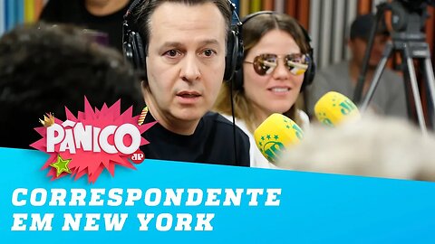 Zucatelli já foi correspondente internacional em NY!