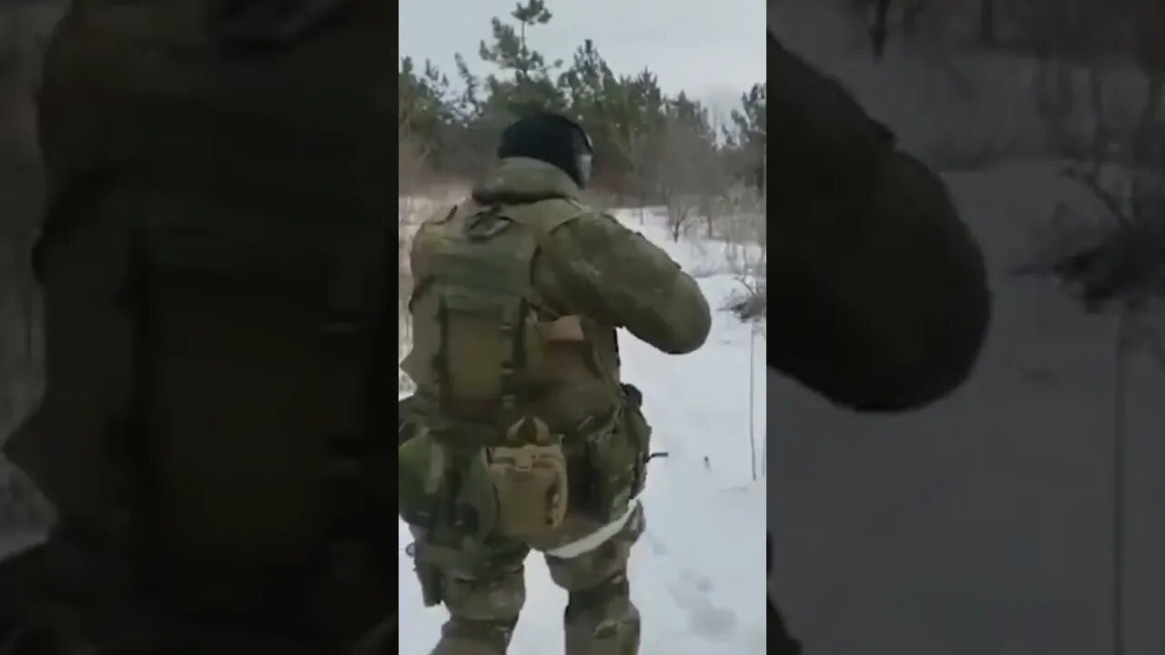π¦ Russian special reconnaissance unit in action in Ukraine π·πΊπ€