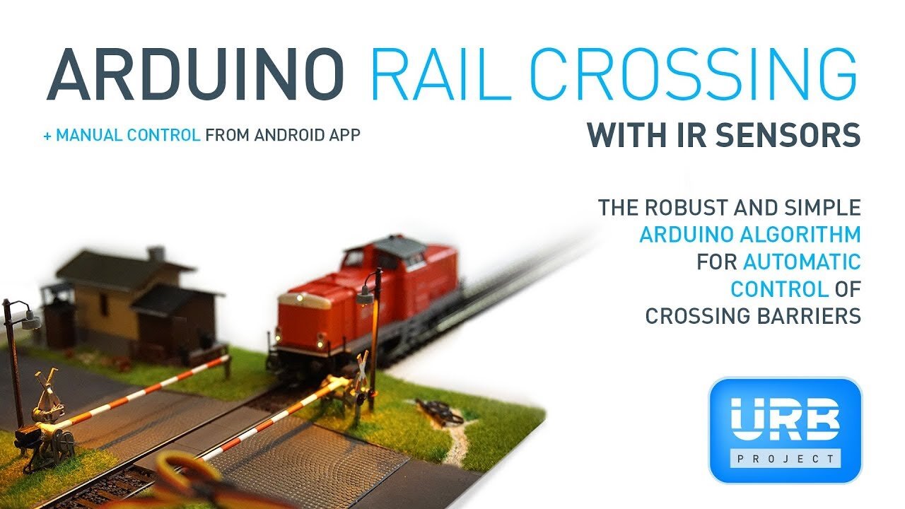 Automatic railway crossing using Arduino