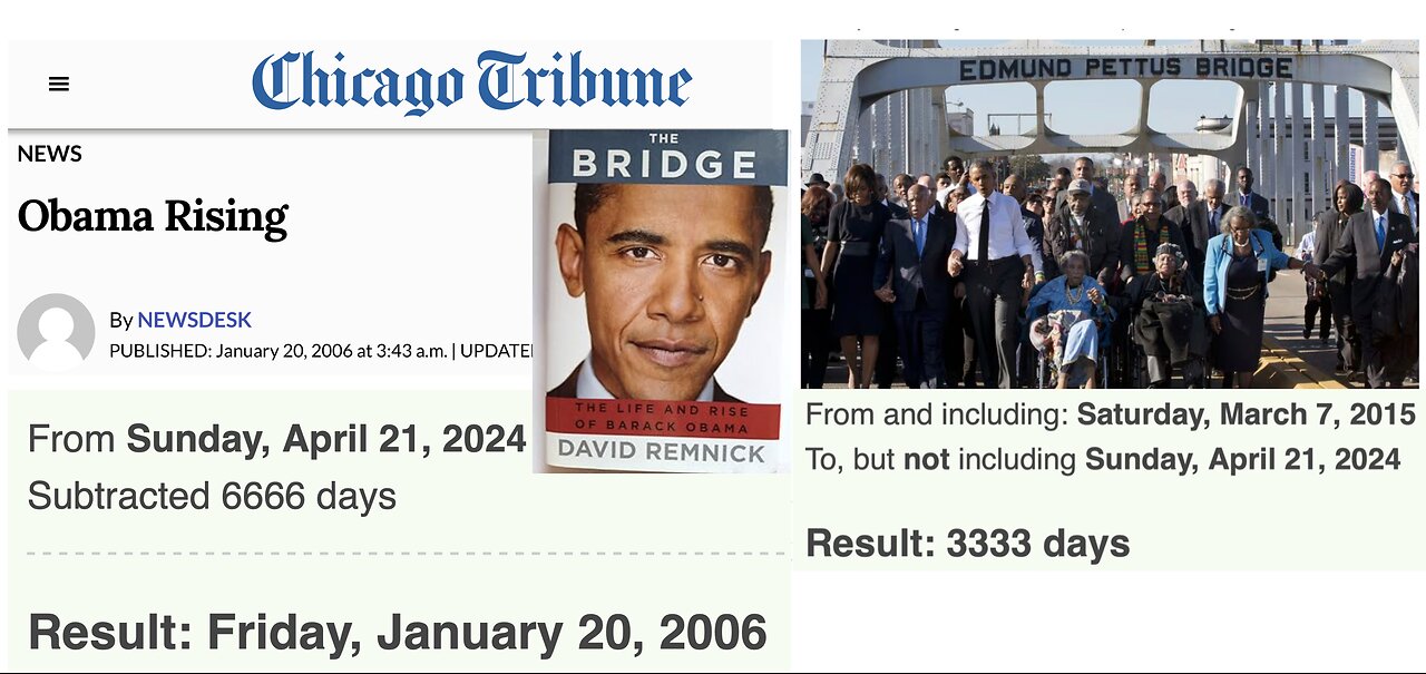 THE BRIDGE: THE RISE OF BARACK OBAMA - PASSOVER APRIL 21, 2024