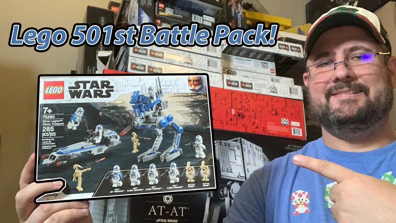 501st Legion Lego Clone Battle Pack - unboxing and review - Set 75280