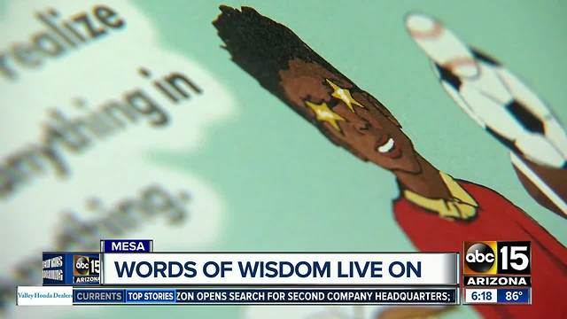 Man writes children's book to honor grandfather's positivity