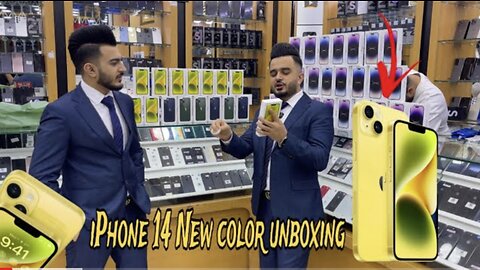 iPhone 14 Pro Max new colour unboxing and drop test zamzam