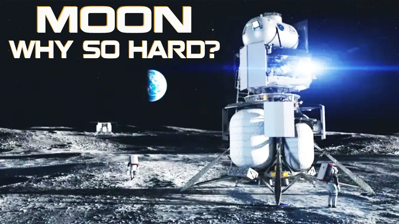 WHY IS IT SO HARD TO GO BACK TO THE MOON IF WE'VE ALREADY DONE IT?