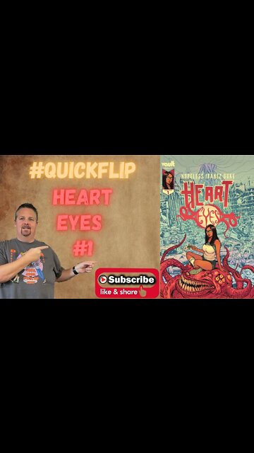Heart Eyes #1 Vault Comics #QuickFlip Comic Book Review Dennis Hopeless,Victor Ibáñez #shorts
