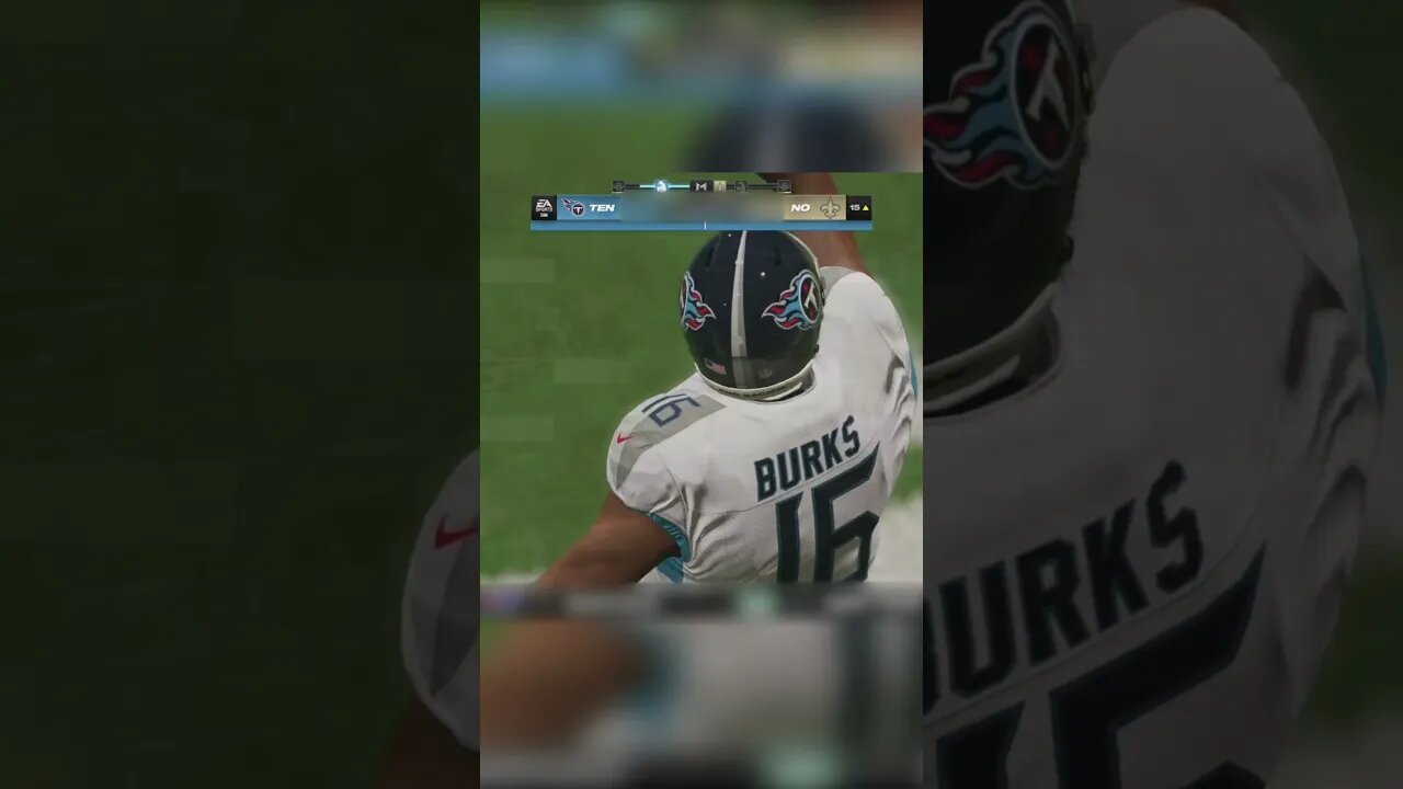 Treylon Burks makes a SICK catch near the sidelines! (Madden 24 Titans Franchise)