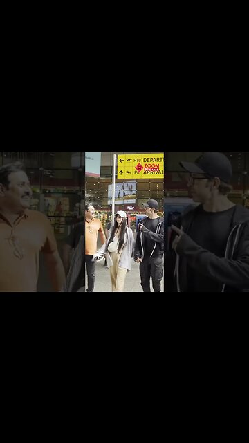 Hrithik Roshan & gf Saba Azad walk hand-in-hand till their car 😍🔥📸