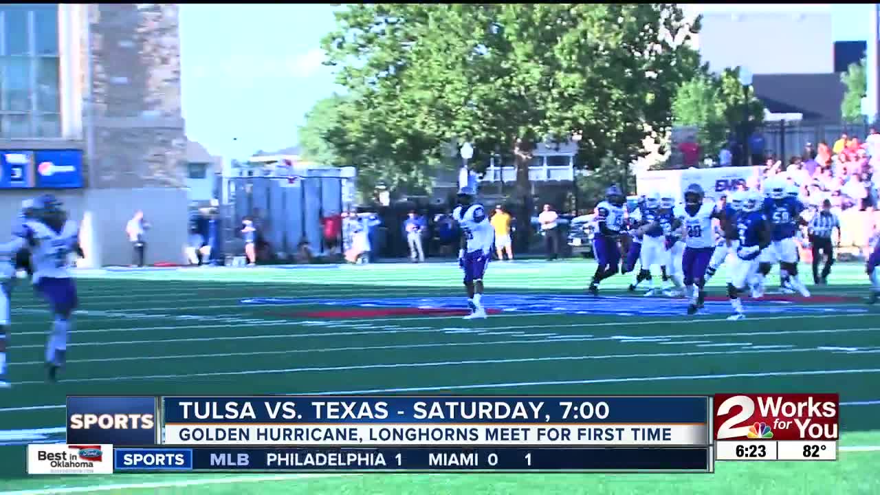 Tulsa Football gears up for first meeting with Texas Longhorns