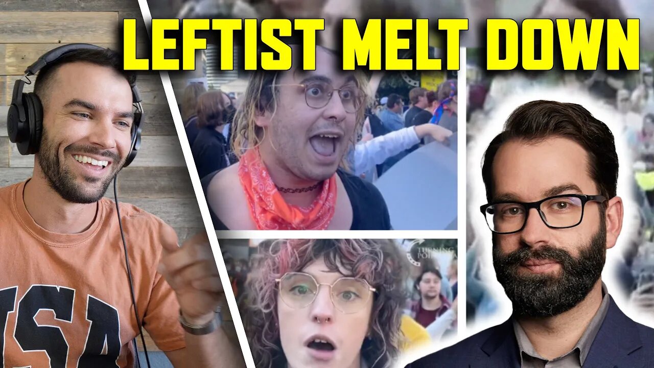 Leftists Completely MELT DOWN At Matt Walsh's Rally