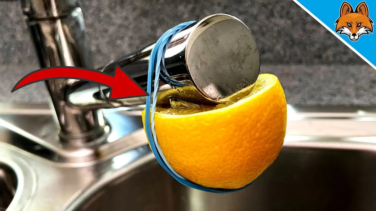 THIS is why you should wrap a LEMON around your FAUCET 💥