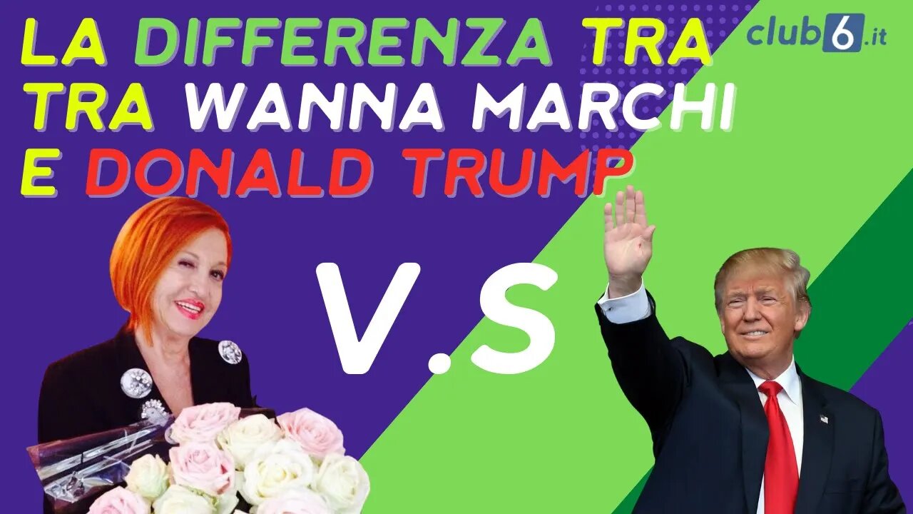 Wanna Marchi V.S Donald Trump NFT di Donald Trump