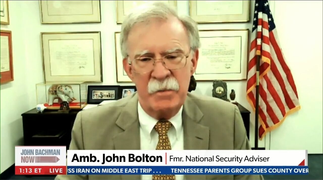 John Bolton After Admitting He Planned Coups, Calls Criticizers Snowflakes