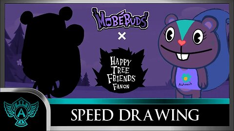 Speed Drawing: Happy Tree Friends Fanon - Alannah | Mobebuds Style