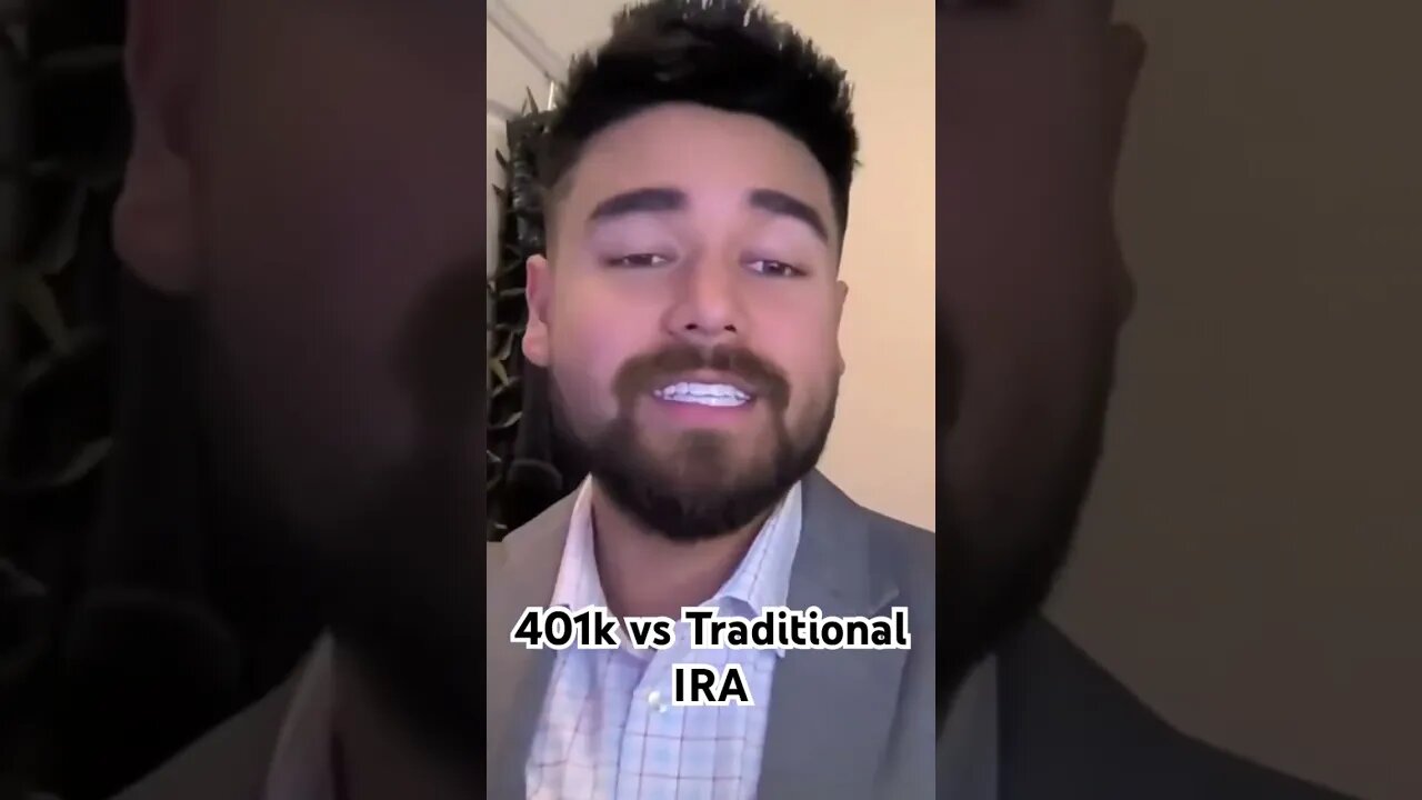 401k vs Traditional IRA #shorts #viral #live #money #finance #investing #stockmarket #crypto #rich