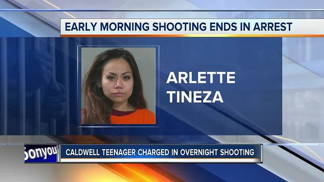 19-year-old female charged in overnight Caldwell shooting