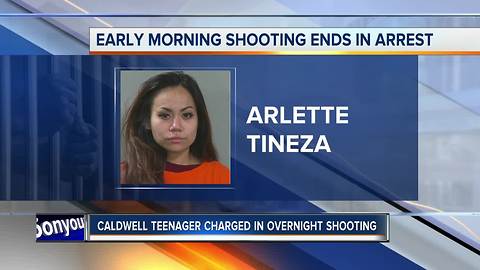 19-year-old female charged in overnight Caldwell shooting