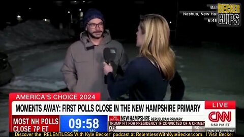 Biden Voter Tells CNN He Crossed Over in NH Primary to Vote for Haley