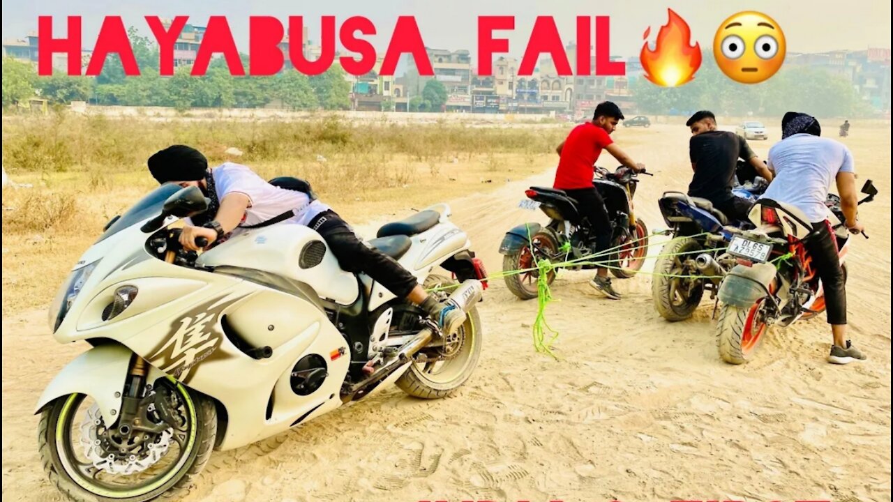 Hayabusa FAILS 😱 / India's First Tochan On Hayabusa 🤔