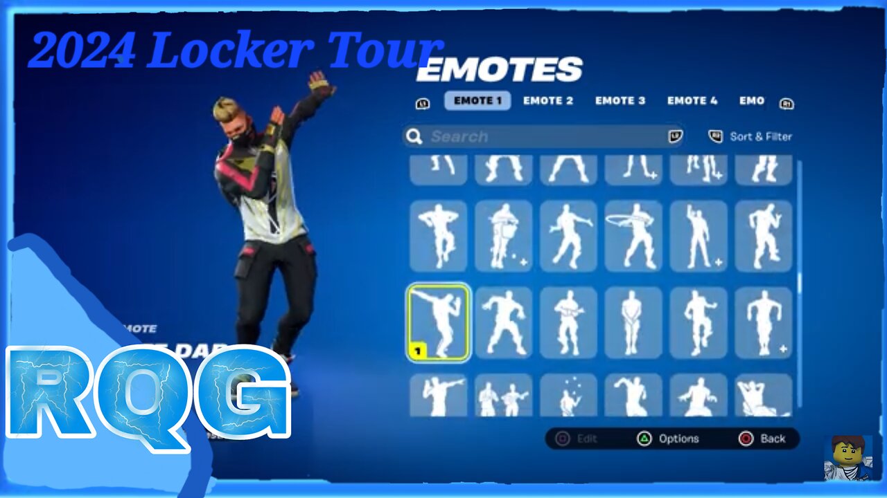 THE ONE WE’VE ALL BEEN WAITING FOR!! 🕺MY LOCKER TOUR 2024: EMOTES