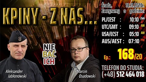 KPINY - Z NAS... - Olszański, Osadowski NPTV (18.11.2020)