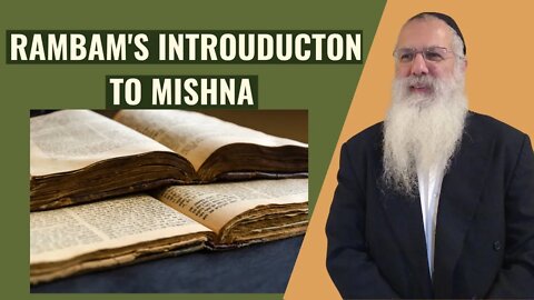 Brachot introduction to Mishna by Rambam