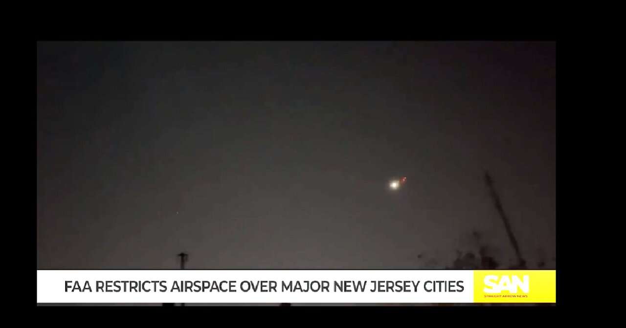 FAA RESTRICTS AIRSPACE OVER MAJOR NEW JERSEY CITIES