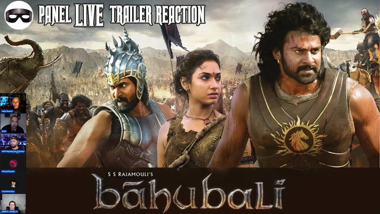 Live trailer reaction to S. S. Rajamouli's Bahubali 1 & review Prabhas (Baahubali) #bahubali