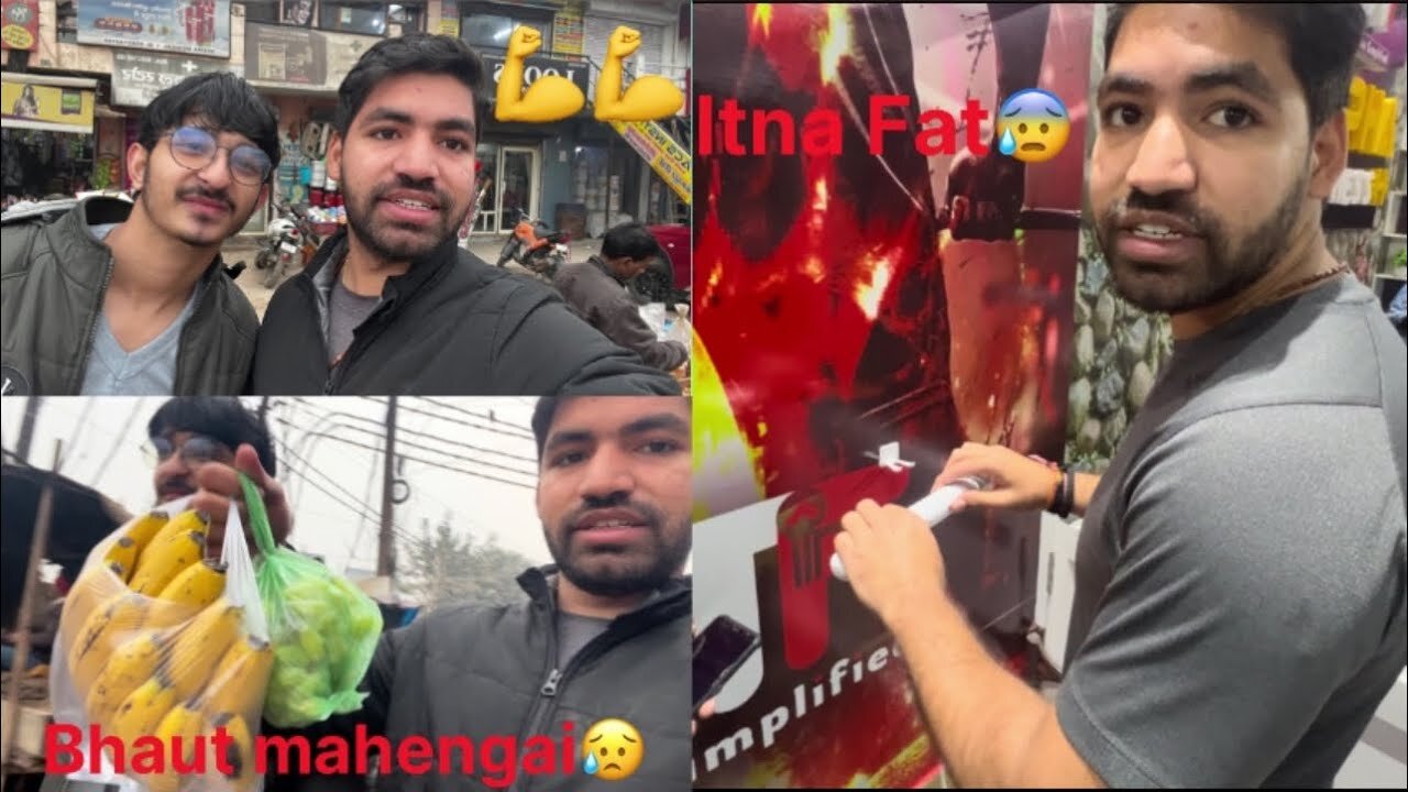 Gym M Test Krvaya🫣!! 4/366 | Abhishek Sharma Vlogs
