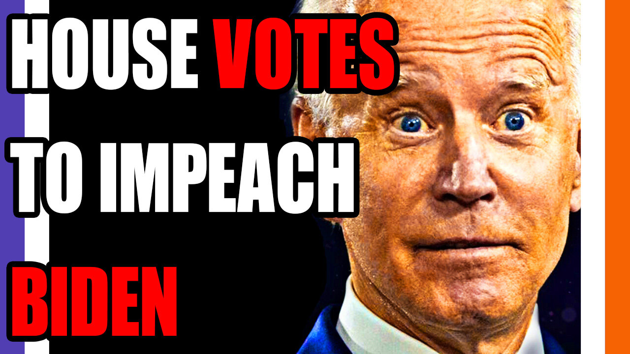 Biden Impeachment Inquiry Vote Soon