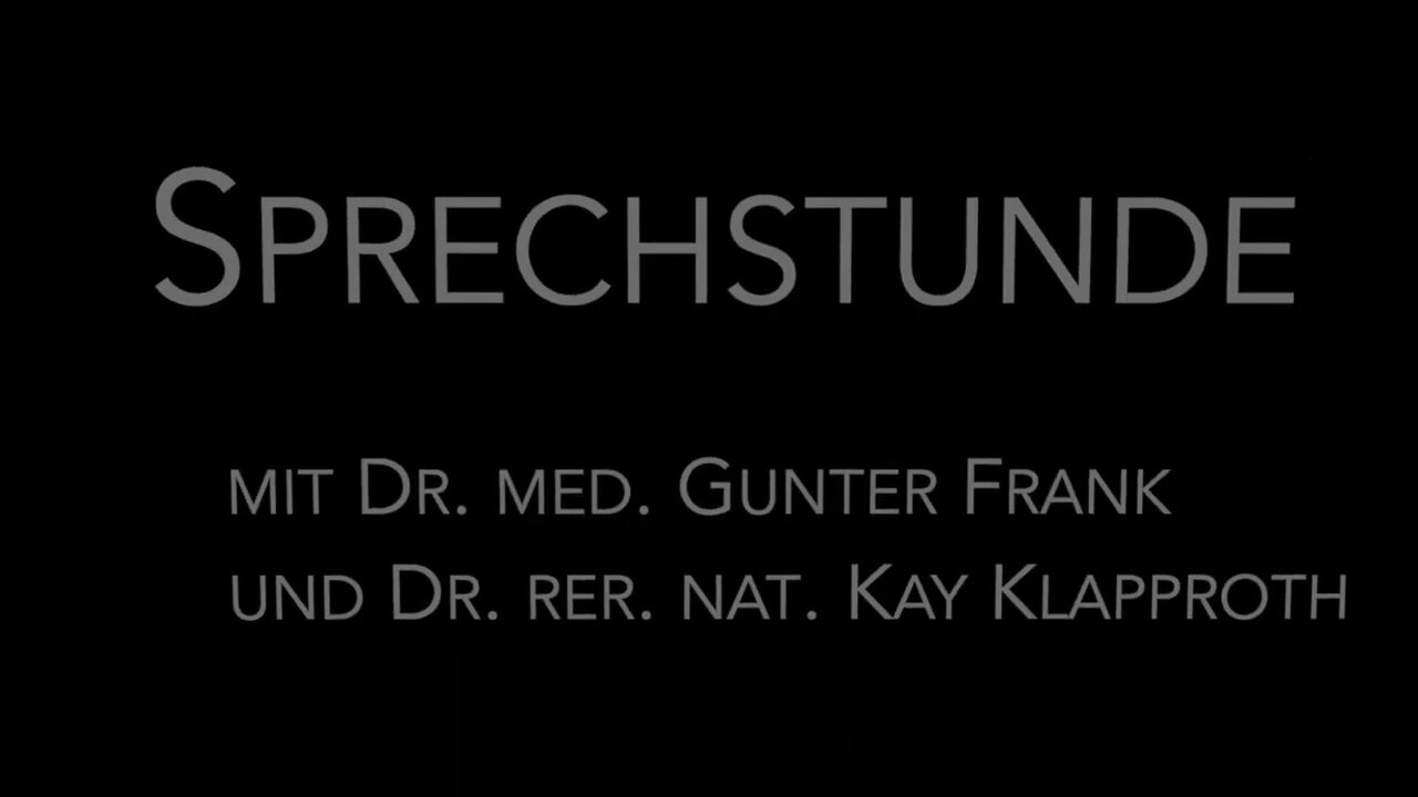 January 31, 2024...IDA-SPRECHSTUNDE mit Dr. Gunter Frank und Dr. Kay Klapproth: „Was rauchen die eigentlich?“