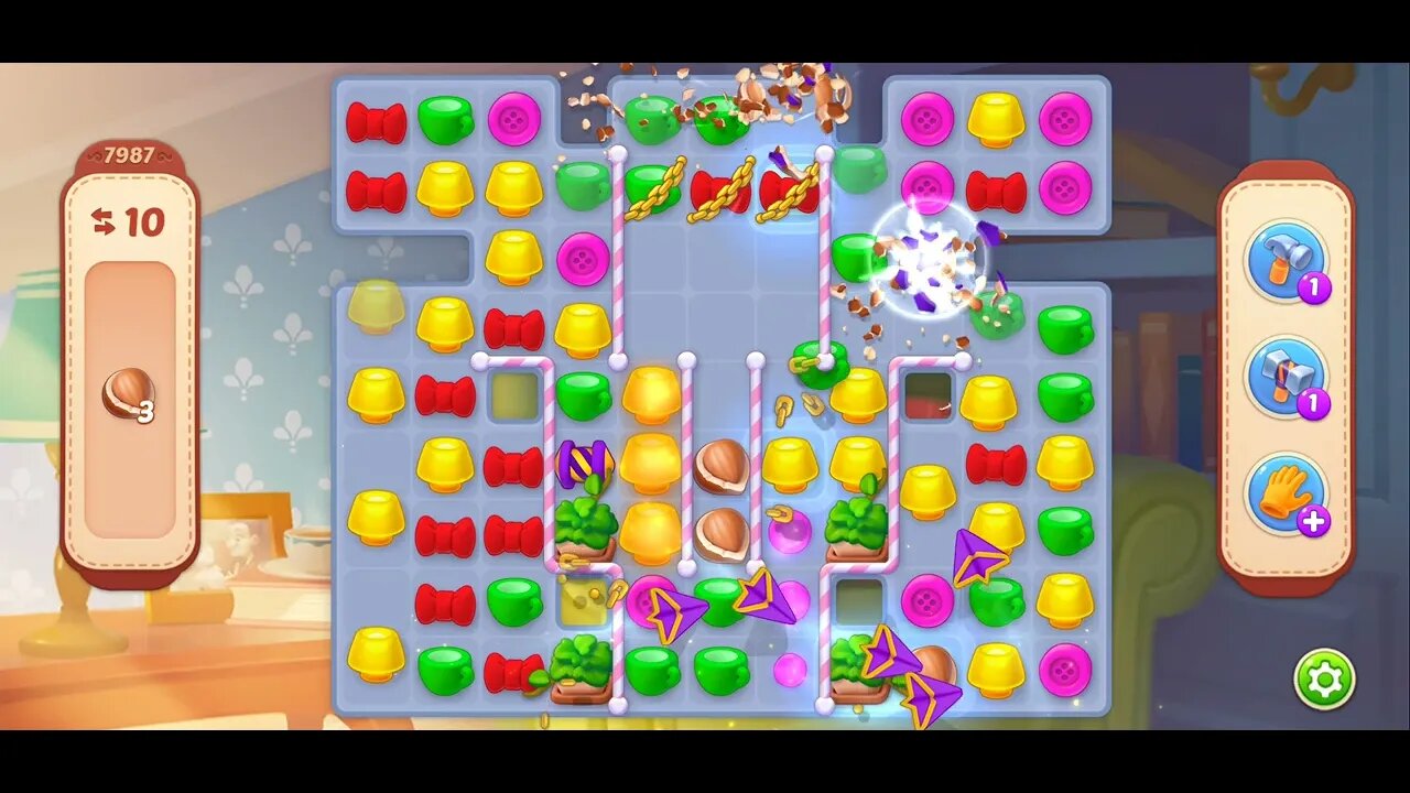 Playrix Homescapes Gameplay Walkthrough Level 7987