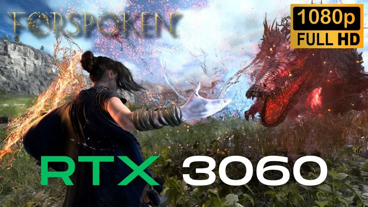 Forspoken RTX 3060 Gameplay Benchmark 1080p