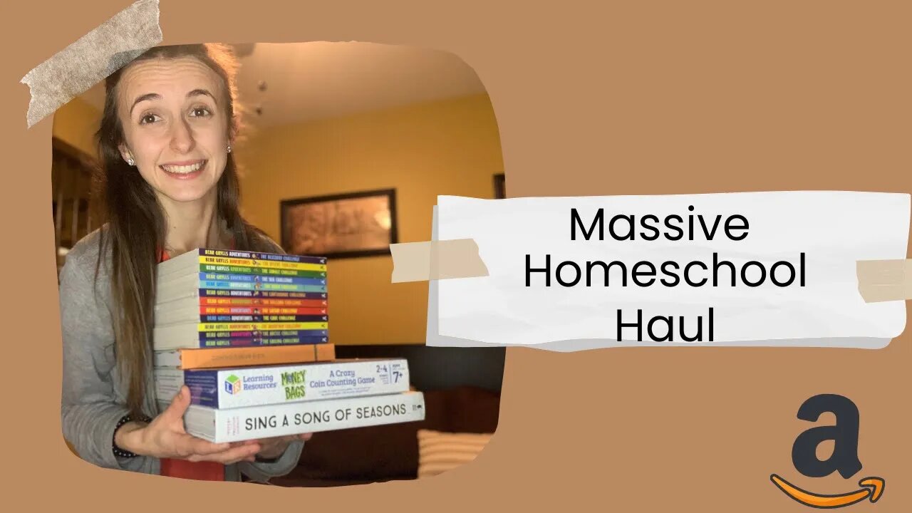 Homeschool Book Haul || Amazon Haul || ALL THE BOOKS